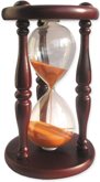 Часы песочные сувенирные «Тип 4 исп.15» настольные на 5 минут 