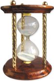 Часы песочные сувенирные «Тип 4 исп.3» настольные на 15 минут 