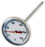 Термометр для консервирования ТК-250 "от 0° до 250°С стрелочный щуп" 
