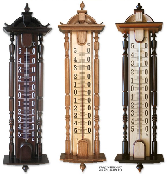 Термометр  ТФ-2 Усадьба фасадный деревянный