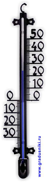 Термометр ТС-255 «Цифры-2» на фасад здания, в комнату