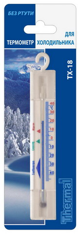 Термометр ТХ-18 для холодильников, морозильных витрин и погребов