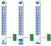Термометр для пластиковых окон Исполнение 1-2 на одном держателе с символикой Питера 