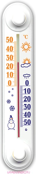 Термометр для пластиковых и деревянных окон ТБ-3М1 исп.11
