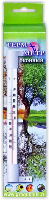Термометр для деревянных окон 