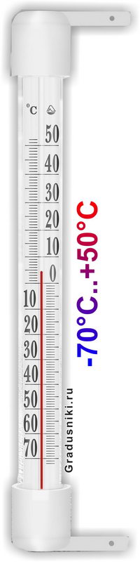 Термометр для деревянных окон ТБ-3М1 исп.5 Якут шкала -70..+50С