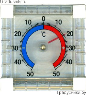 Термометр для пластиковых и деревянных окон ТС-23