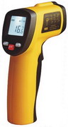 Пирометр IR-380-EN-00 - бесконтактный цифровой инфракрасный термометр до 380°C (12:1) 