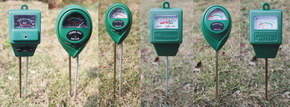 Приборы для измерения параметров почвы: влажность, освещённость, кислотность (ВОК)
