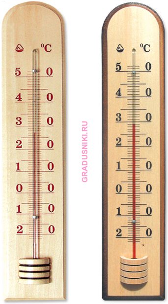 Термометр комнатный Д7 на деревянной основе. Каталог продукции .