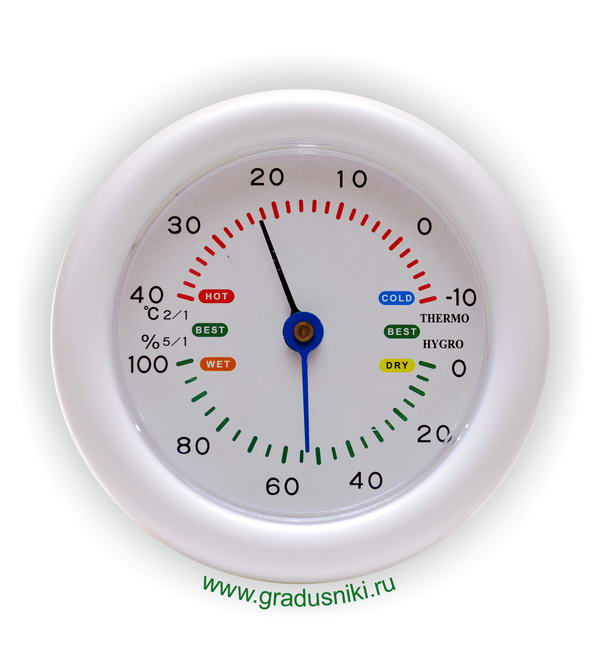 Термометр-гигрометр комнатный ТС-79Г, г.Санкт-Петербург