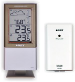 Термометр цифровой электронный RST02555 IQ555 с барометром беспроводная <b>барометрическая</b> погодная станция с терморадиодатчиком 