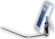 Термометр цифровой электронный ТЕ-166 высокотемпературный от -40 до +300 градусов с выносным датчиком 