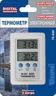Термометр цифровой электронный ТЕ-650 «Aqua» для одновременного измерения температуры в помещении и в аквариуме 