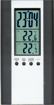 Термометр цифровой электронный ТЕ-1210 для одновременного измерения температуры дома и на улице + часы-будильник 
