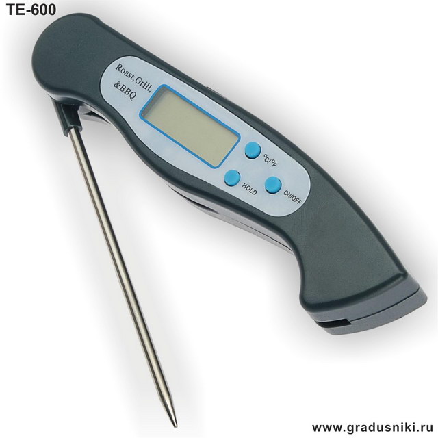 Цифровой электронный термометр ТЕ-600 со складным щупом, г.Санкт-Петербург