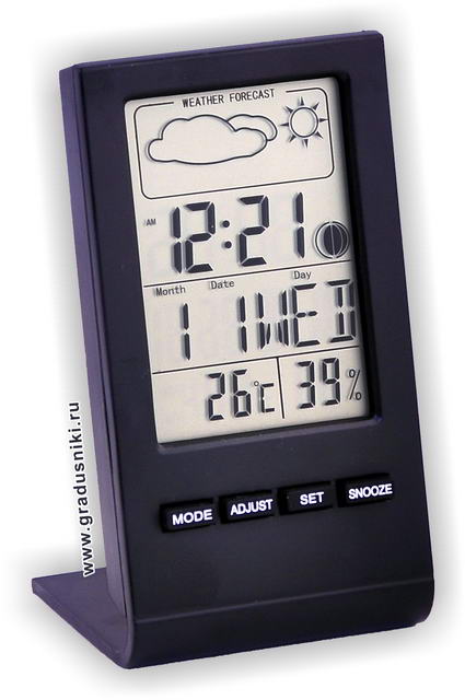 Цифровая настольная метеостанция термогигрометр ТЕ-822