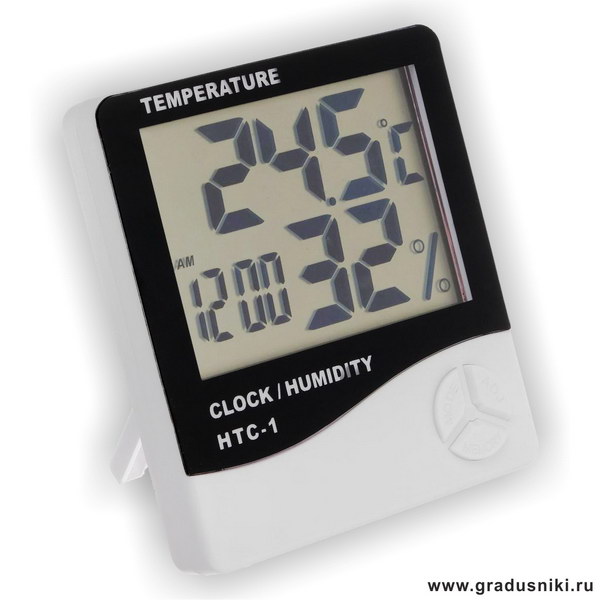 Цифровой электронный термогигрометр ТЕ-841/HTC-1