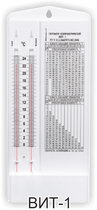 Термометр-гигрометр психрометрический ВИТ-1 с поверкой Россия (Шатлыгин) 